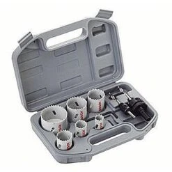 Bosch 8 Piece Plumber's Holesaw Set 2608580803