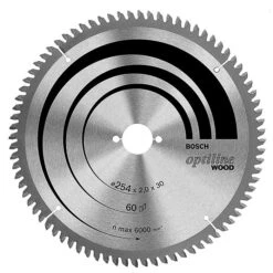 Bosch 254x2.0x30mm 60T Optiline Saw Blade 2608640436 -CMT Orange Tools shop 0084743 700