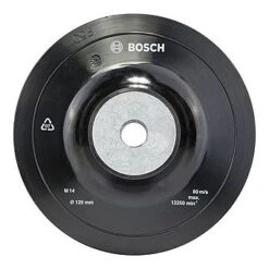 Bosch 125 Mm Rubber Backing Pad