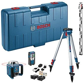 Bosch GRL 400 H SET 400m Horizontal Laser Level Kit Including LR1 Receiver & BT152 Tripod Staff 3 Bosch GRL 400 H SET 400m Horizontal Laser Level Kit Including LR1 Receiver & BT152 Tripod Staff