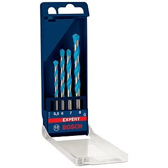 Bosch 4 Piece Multi Construction Drill Bit Set 3 Bosch 4 Piece Multi Construction Drill Bit Set
