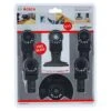 Bosch 6 Piece Starlock Multi-Tool Blade Cutter Set 2 608 664 677 -CMT Orange Tools shop 0106767 340