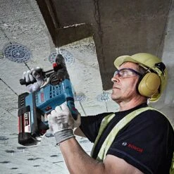Bosch GBH 36 VF-LI Plus 36V Brushless Cordless SDSPlus Hammer Drill & 2x 6.0Ah Li-Ion Batteries -CMT Orange Tools shop 0107519 700