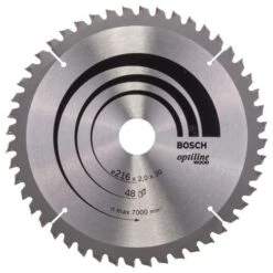 Bosch Optiline Wood TCT Saw Blade 216x48x30mm Bore 2608640432