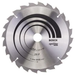 Bosch 254mm Optiline Wood Circular Saw Blade 24T 30mm Bore (2-608-640-434)