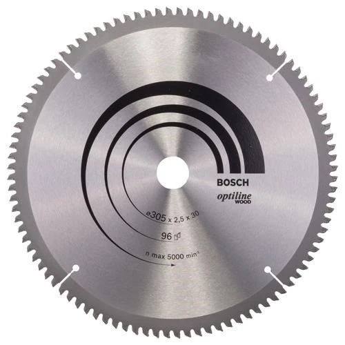 Bosch Optiline Wood TCT Saw Blade 305x96x30mm Bore 2608640442 3 Bosch Optiline Wood TCT Saw Blade 305x96x30mm Bore 2608640442
