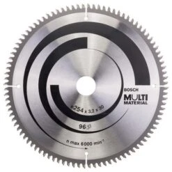 Bosch Multi Material 254mm TCT Circular Saw Blade 30mm Bore 96T 2608640451