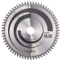 Bosch 230mm Multi Material Circular Saw Blade 30mm Bore 64T (2-608-640-513)
