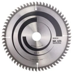 Bosch Multi Material 235mm TCT Circular Saw Blade 25/30mm Bore 64T 2608640514