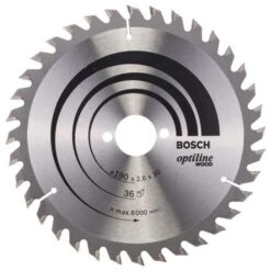 Bosch Optiline Wood TCT Saw Blade 190x36x30mm Bore 2608640616