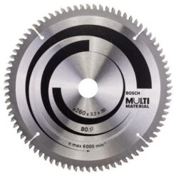 Bosch 260mm Multi Material Circular Saw Blade 30mm Bore 80T (2-608-641-204)