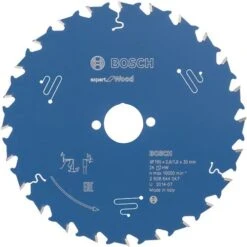Bosch 2608644047 190mm X 30mm X 24T Expert For Wood Circular Saw Blade