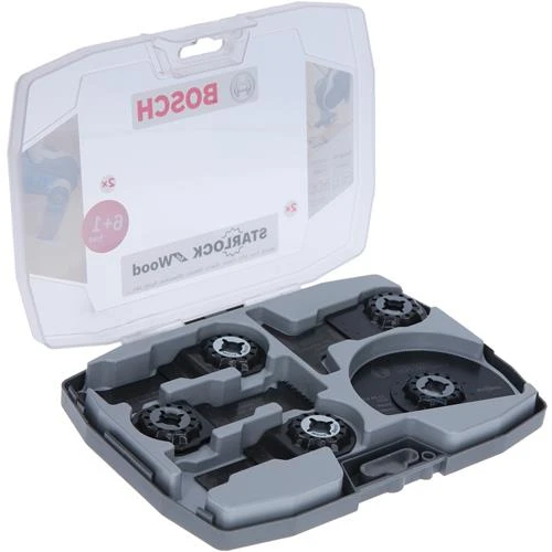 Bosch 2608664623 7-piece Starlock Multi-tool Blade Set For Wood *FREE SEGMENT BLADE* 3 Bosch 2608664623 7-piece Starlock Multi-tool Blade Set For Wood *FREE SEGMENT BLADE*