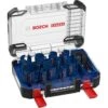 Bosch 2608900489 15-piece Expert Construction Material Hole Saw Set In Carry Case -CMT Orange Tools shop 2 608 900 4891