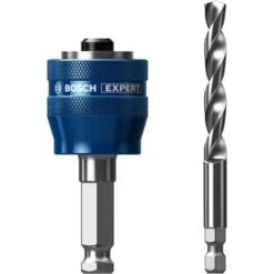 Bosch 2608900527 Expert Power Change Plus Adapter & HSS-G Pilot Drill Bit For 14-210mm Expert Hole Saws