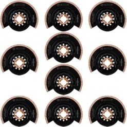 Bosch ACZ 70 RT5 Starlock 70mm Thin-kerf Carbide-RIFF Segment Multi-tool Blades For Grout & Abrasives (10 Pack)
