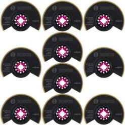 Bosch ACZ 85 EIB Starlock 85mm Segment Multi-tool Blades For Multi-material (10 Pack)