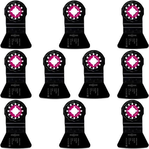 Bosch ATZ 52 SC Starlock 52mm Multi-tool Rigid Scraper Blades For Multi-material (10 Pack) 3 Bosch ATZ 52 SC Starlock 52mm Multi-tool Rigid Scraper Blades For Multi-material (10 Pack)