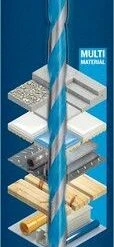 BOSCH CYL-9 MultiConstruction Drill Bit 8x250mm -CMT Orange Tools shop BOSCH CYL 9 MultiConstruction Drill Bit 8x250mm 3