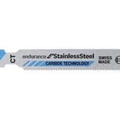 BOSCH Jigsaw Blades T118AHM Endurance For Stainless Steel 83mm 3pk