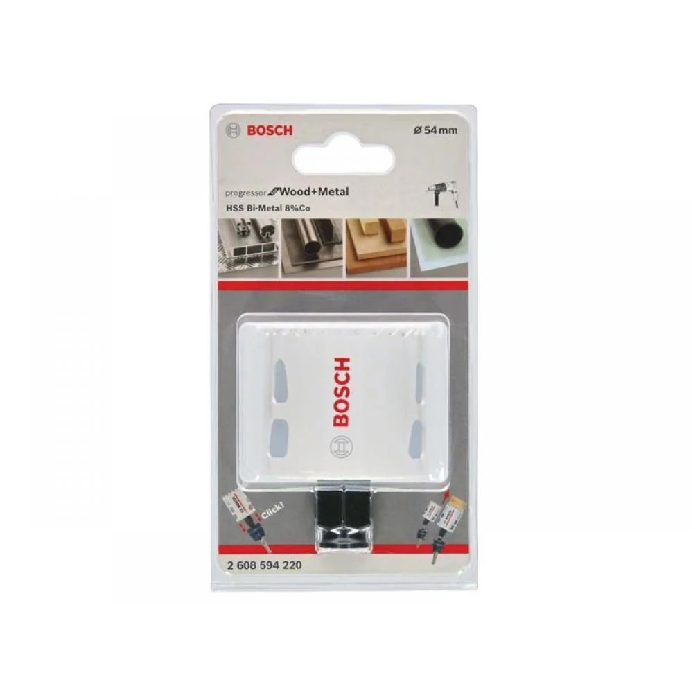 BOSCH Progressor Quick Change Wood & Metal Holesaw 54mm 4 BOSCH Progressor Quick Change Wood & Metal Holesaw 54mm - Image 2