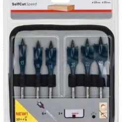 BOSCH Self Cut Speed Spade Wood Drill Bit 6pce Set -CMT Orange Tools shop BOSCH Self Cut Speed Spade Wood Drill Bit 6pce Set 3