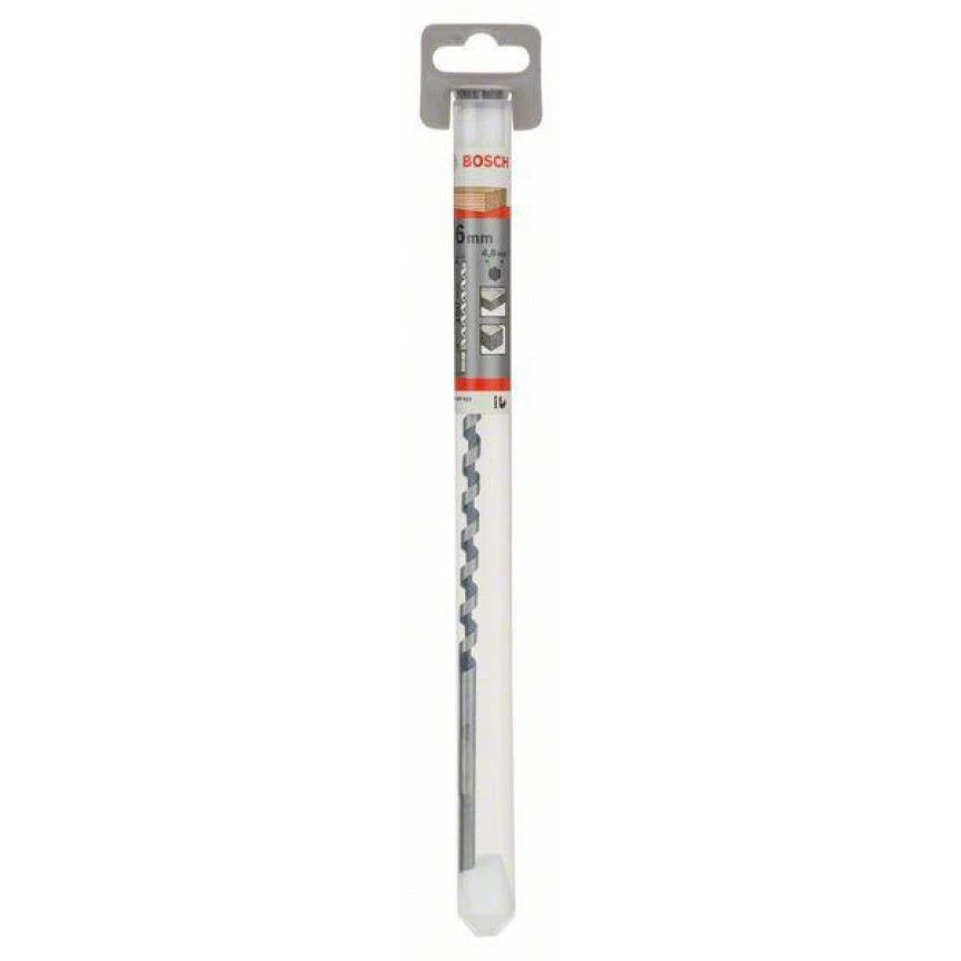 BOSCH Spur Auger Drill Bit Hex Shank 6x235mm 4 BOSCH Spur Auger Drill Bit Hex Shank 6x235mm - Image 2