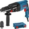 Bosch GBH 2-26 F 830W SDS-Plus Hammer Drill With 13mm Keyless Chuck & L-Case (110v) 06112A4060 -CMT Orange Tools shop GBH2 26F A1