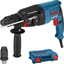 Bosch GBH 2-26 F 830W SDS-Plus Hammer Drill With 13mm Keyless Chuck & L-Case (110v) 06112A4060