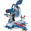 Bosch GCM 350-254 1450W 254mm/10 Inch Sliding Compound Mitre Saw With Blade (110v) 0601B22660 -CMT Orange Tools shop GCM350 254 A1