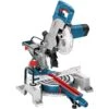 Bosch GCM 800 SJ 1250W 216mm Single Bevel Sliding Mitre Saw With Blade (110v) 0601B19060 -CMT Orange Tools shop GCM800SJ A1