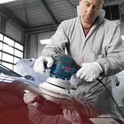 Bosch GEX 125-150 AVE 400W 125-150mm Random Orbital Sander With Accessories & L-Boxx (240v) 060137B170 -CMT Orange Tools shop GEX125 150AVE B4