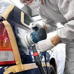 Bosch GEX 125-150 AVE 400W 125-150mm Random Orbital Sander With Accessories & L-Boxx (240v) 060137B170 -CMT Orange Tools shop GEX125 150AVE B5