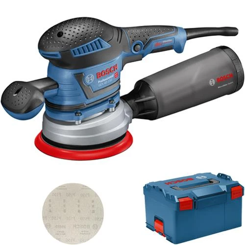 Bosch GEX 40-150 400W 150mm Random Orbital Sander With L-Boxx (240v) 060137B270 3 Bosch GEX 40-150 400W 150mm Random Orbital Sander With L-Boxx (240v) 060137B270
