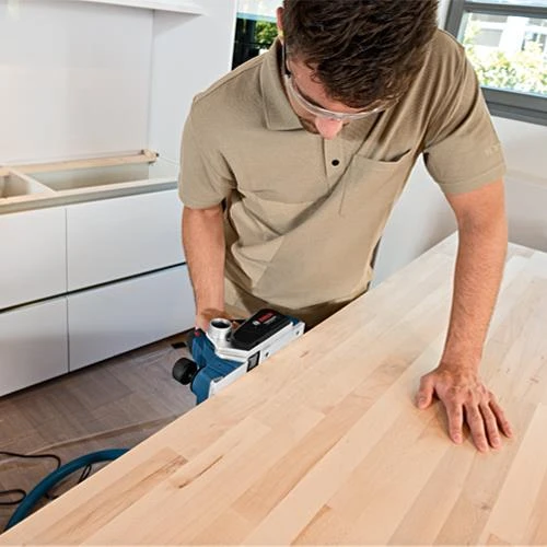 Bosch GHO 26-82 D 710W Planer With Dust Bag & Case (110v) 06015A4360 4 Bosch GHO 26-82 D 710W Planer With Dust Bag & Case (110v) 06015A4360 - Image 2