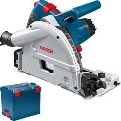 Bosch GKT 55 GCE 1400W 165mm Plunge Saw With Blade & L-Boxx (110v) 0601675061