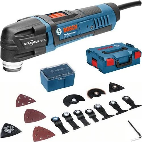 Bosch GOP 30-28 300W StarlockPlus Multi-tool Kit With Accessories & L-Boxx (240v) 0601237070 3 Bosch GOP 30-28 300W StarlockPlus Multi-tool Kit With Accessories & L-Boxx (240v) 0601237070