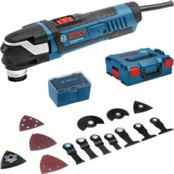 Bosch GOP 40-30 400W StarlockPlus Multi-tool Kit With Accessories & L-Boxx (110v) 0601231061