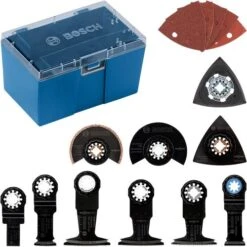 CMT Orange Tools shop 4 Bosch 16-piece Starlock & StarlockPlus Multi-cutter Blade & Sanding Accessories Set In Case