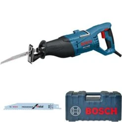 Bosch GSA 1100 E 1100W Reciprocating Saw With 2x Blades & Case (240v) 060164C870