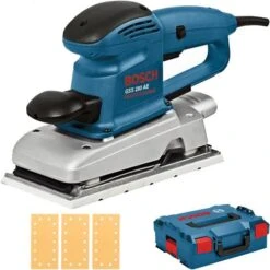 Bosch GSS 280 AVE 350W Orbital Sander With Sanding Sheets & L-Boxx (240v) 0601292970
