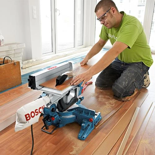Bosch GTM 12 JL 1800W 305mm Flip-over Saw (Table Saw & Mitre Saw) With Blade (240v) 0601B15071 5 Bosch GTM 12 JL 1800W 305mm Flip-over Saw (Table Saw & Mitre Saw) With Blade (240v) 0601B15071 - Image 3