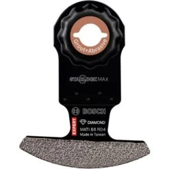 Bosch MATI 68 RD4 StarlockMax Expert 30mm X 68mm Diamond Corner Multi-cutter Blade For Grout & Abrasives