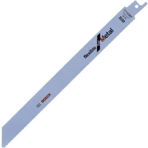 Bosch S1122EF Sabre Saw Blade "Flexible For Metal" (5-Pack) 2608656020 3 Bosch S1122EF Sabre Saw Blade "Flexible For Metal" (5-Pack) 2608656020