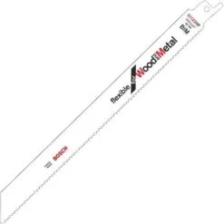 Bosch S1122HF Sabre Saw Blade "Flexible For Wood And Metal" 5-Pack (2-608-656-021)