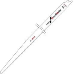Bosch S1411DF Sabre Saw Blade "Heavy For Wood And Metal" 5-Pack (2-608-654-763)