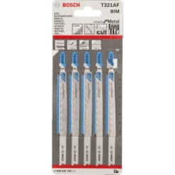 Bosch T321AF Bi-Metal Jigsaw Blades For Metal (Pack Of 5) 2 608 636 705