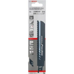 Bosch S936BEF Sabre Saw Blade Endurance For Heavy Metal (Pack Of 5) P/No. 2 608 657 523